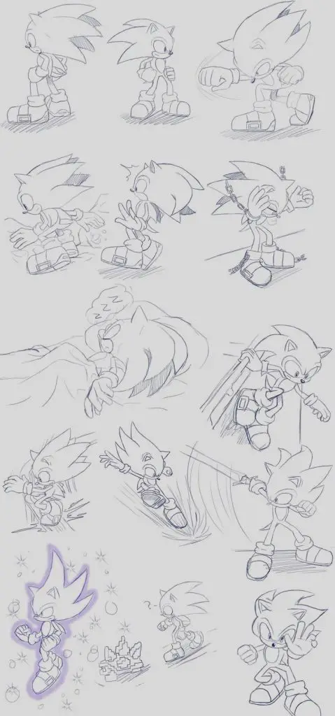 Sonic Poses Reference 11 479x1024