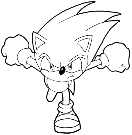 Sonic Poses Reference 22