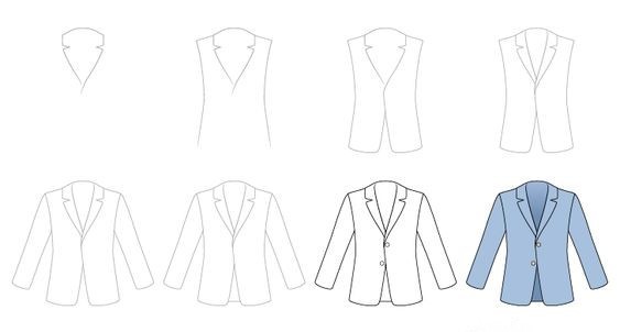 Suit Drawing Reference 3