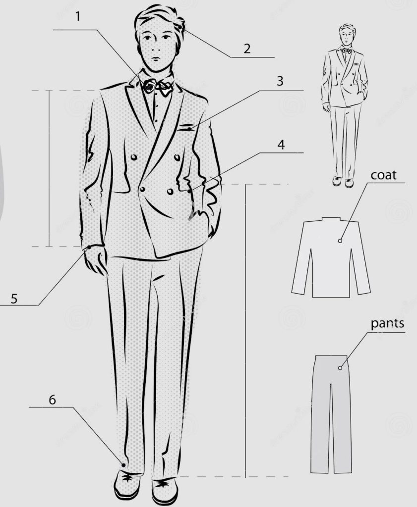 Suit Drawing Reference 40 841x1024