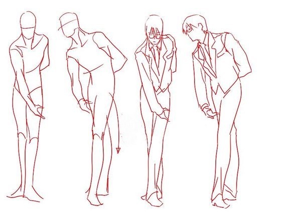 Suit Drawing Reference 50