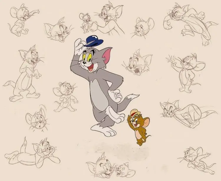Tom And Jerry Drawing 1