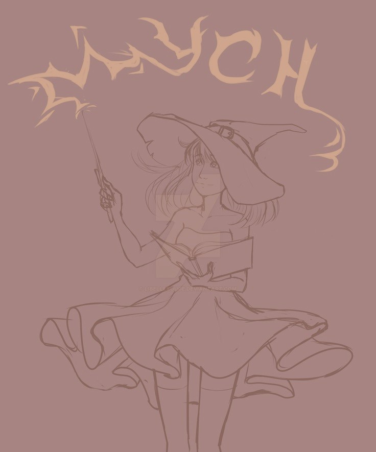 Witch Pose Reference 1