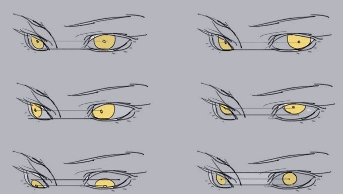 Anime Eyebrow Reference 11