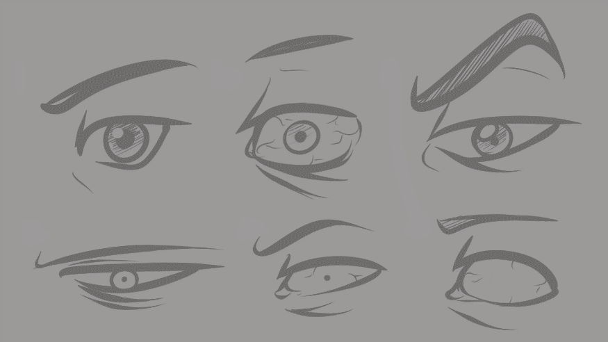 Anime Eyebrow Reference 18