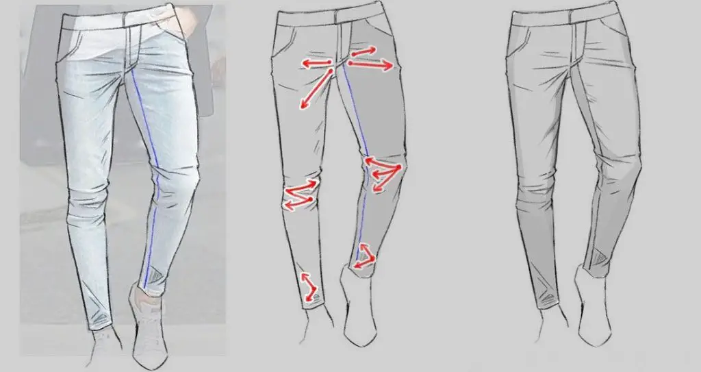 Anime Jeans Drawing 6 1024x543