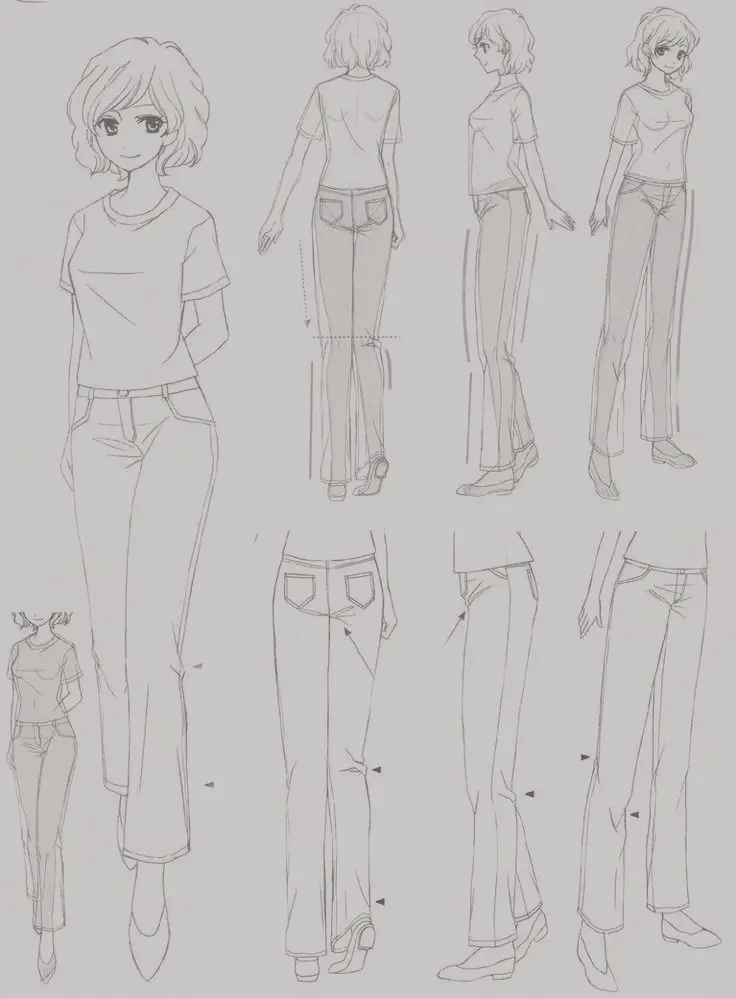 Anime Jeans Reference 12