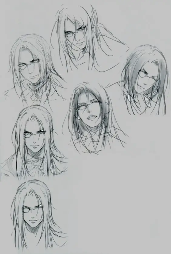 Anime Long Hair Reference 15