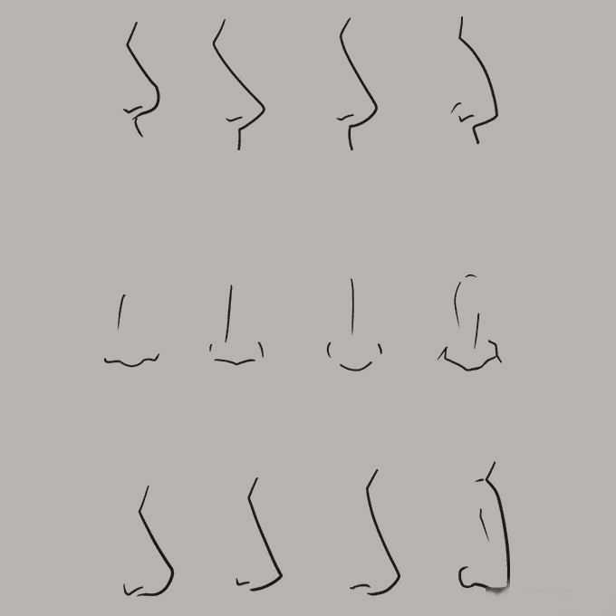 Anime Nose Drawing 8