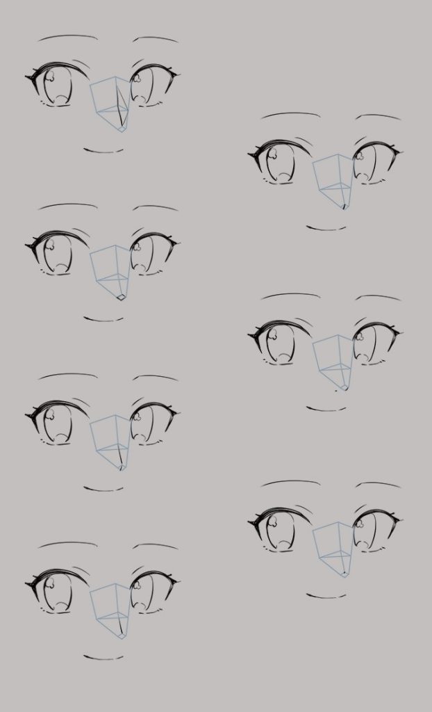 Anime Nose Reference 12 622x1024
