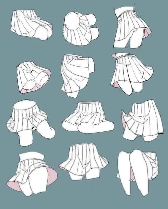 Anime Skirt Reference 10