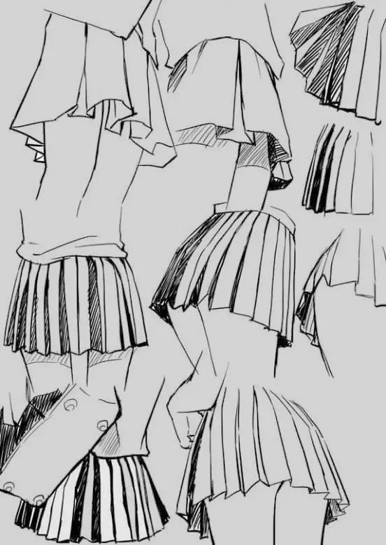 Anime Skirt Reference 12