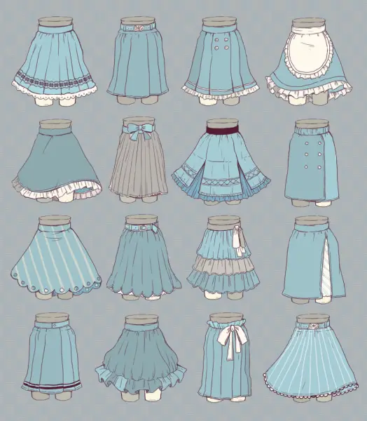 Anime Skirt Reference 13