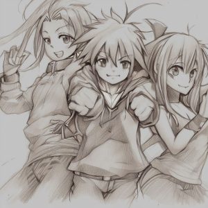 Featured image for anime trio pose reference