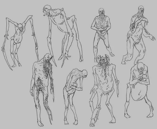 Monster Pose Reference 2