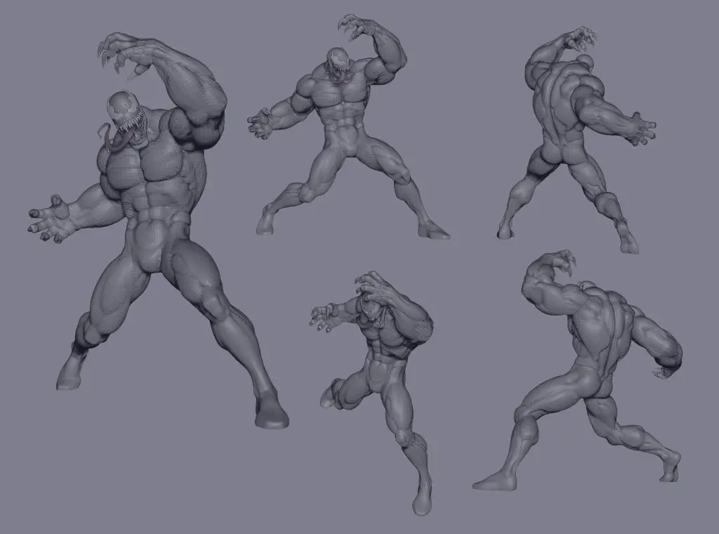 Monster Pose Reference 3 1024x760
