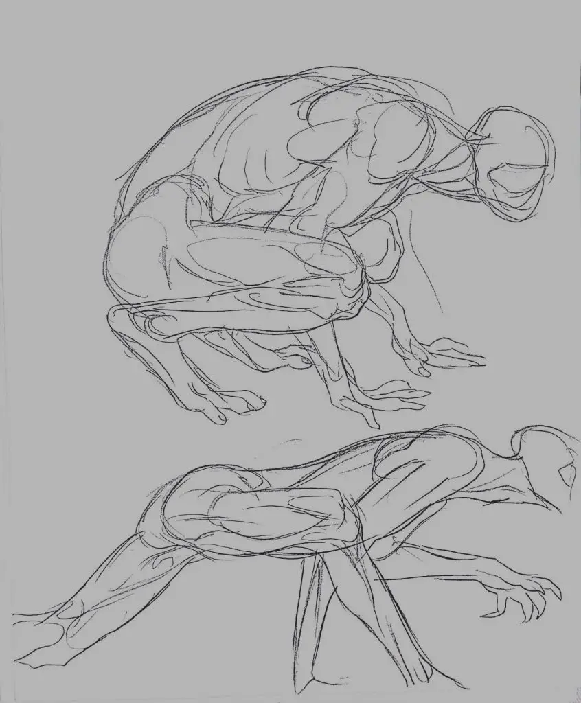 Monster Pose Reference 8