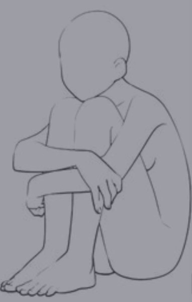 Thinking Pose Drawing 15
