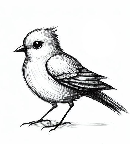 How To Draw A Bird 5