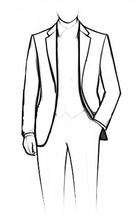 How To Draw A Suit 2