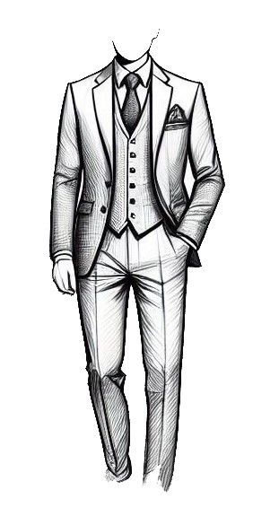 How To Draw A Suit 5