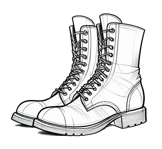 How To Draw Boots 3
