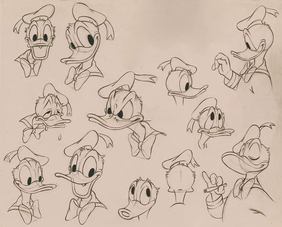 Donald Duck Drawing 5